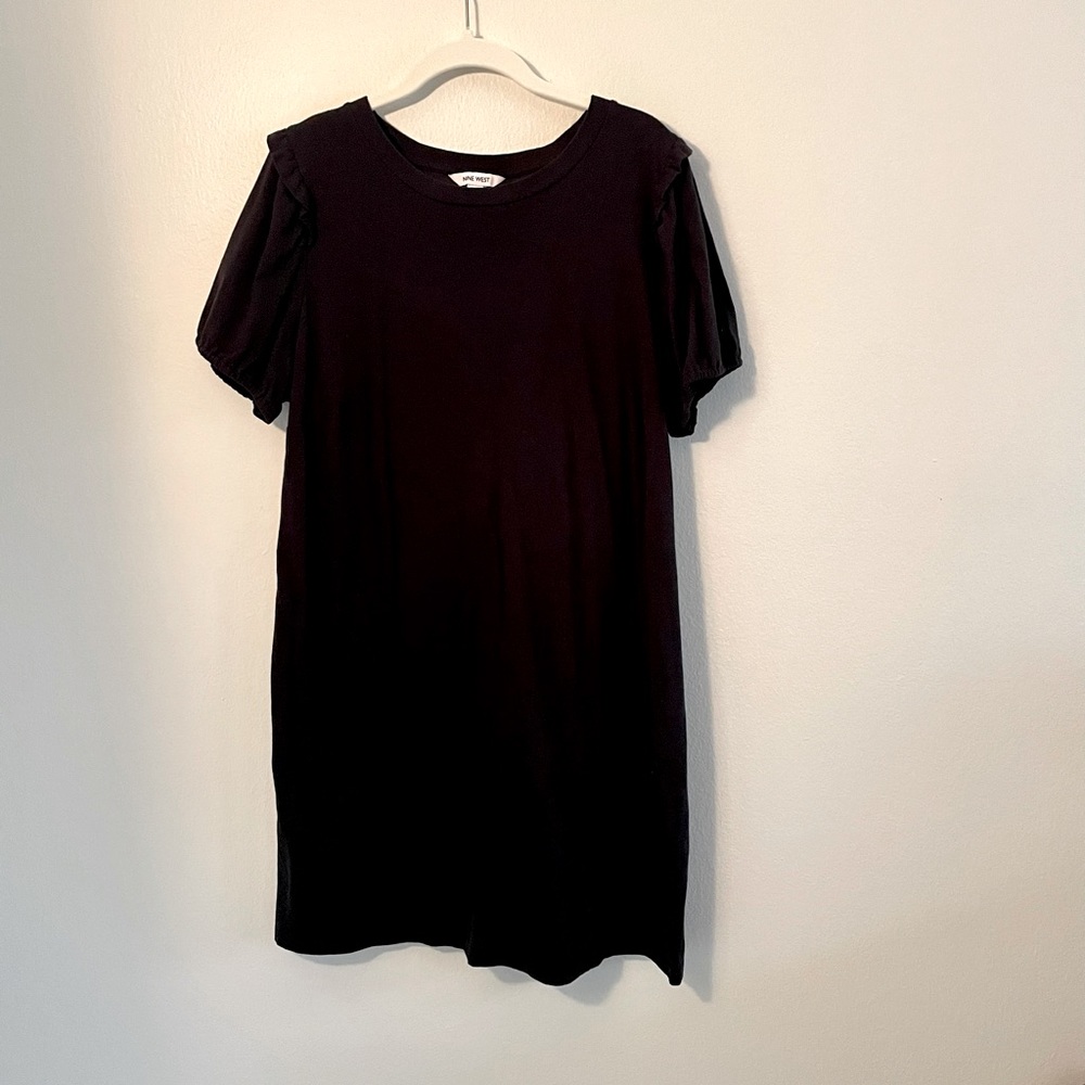 Nine West t-shirt dress. Black. Size XL. NWOT.